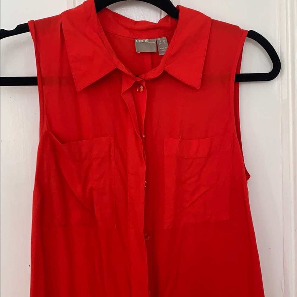 ASOS Linen Ruby Romper - Picture 5 of 7